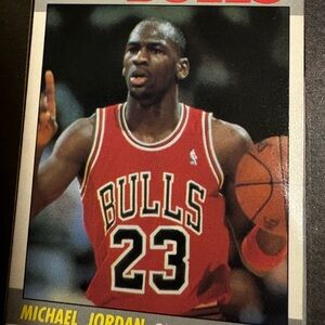 87 Fleer Michael Jordan card